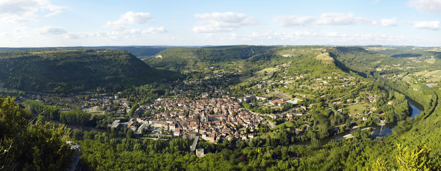 Les gorges de l'Aveyron